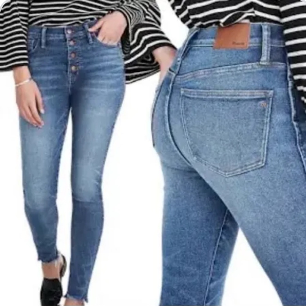 Madewell 10" High Rise Skinny Womens Jeans size 26
